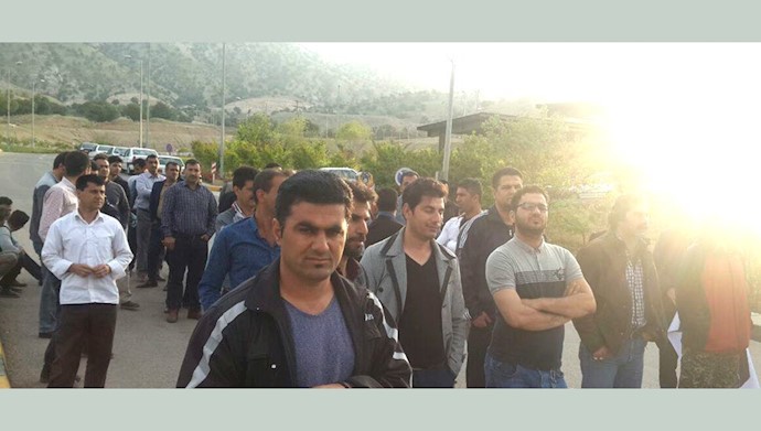 اعتصاب کارگران پالایشگاه گاز ایلام