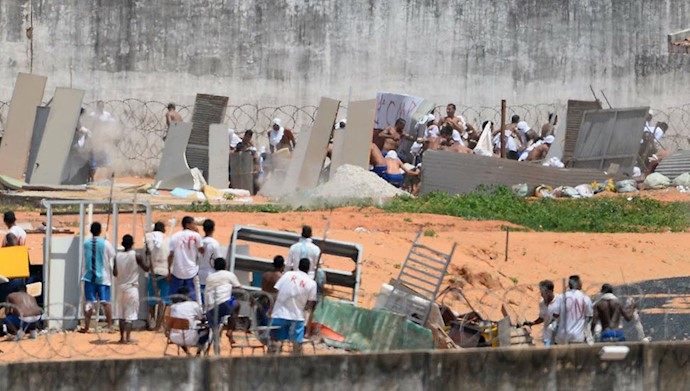 کشته شدن عده یی از زندانیان در برزیل، در جریان فرار از زندان -آرشیو