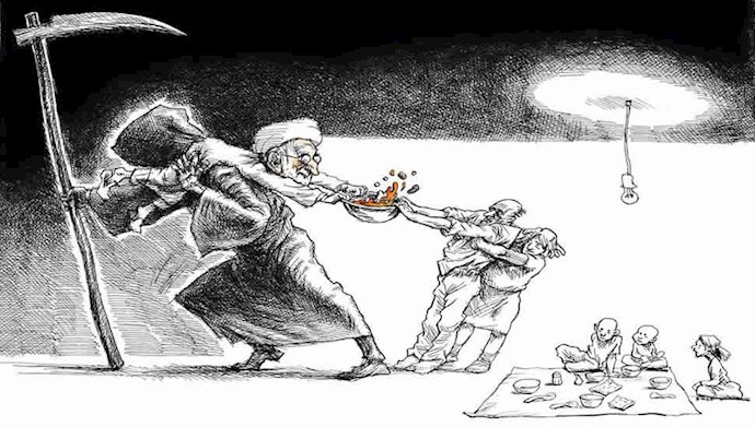حکومت آخوندی مسسب تورم و فقر خانواده‌های ایران