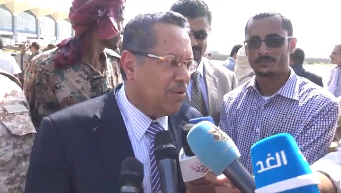 احمد عبید بن‌دغر نخست وزیر یمن