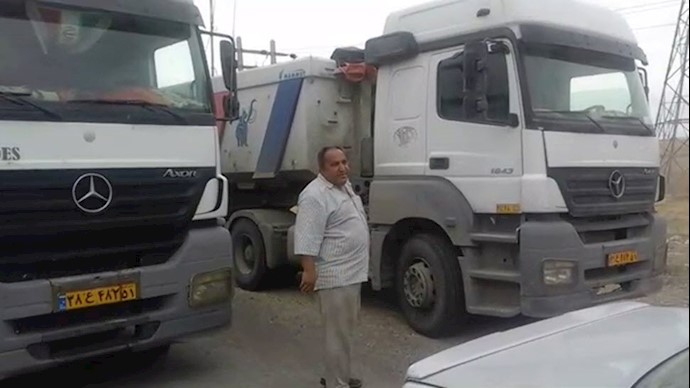 ممانعت از بارگیری کامیونها در ذوب‌آهن قروه