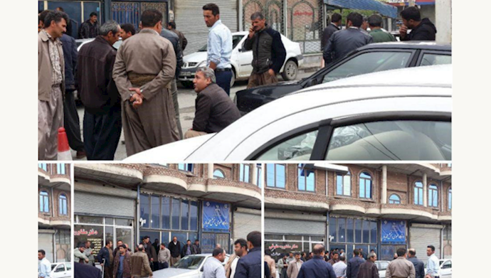 محمدیار.تجمع کشاورزان در اعتراض به پرداخت نشدن مطالبات