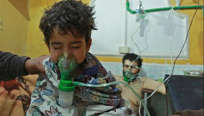 حمله شیمیایی رژیم اسد