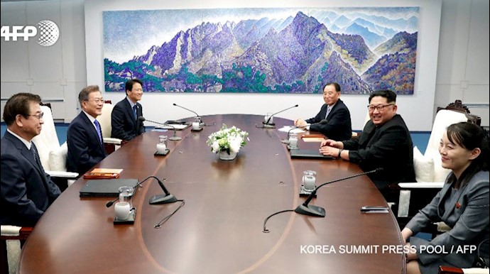 دیدار رهبران کره شمالی و کره جنوبی