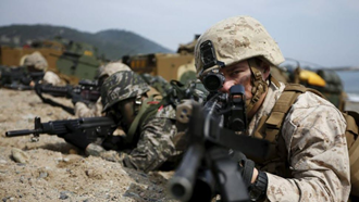 مانور نظامی مشترک آمریکا و کره جنوبی