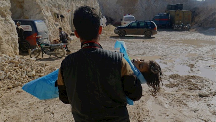 حمله شیمیایی اسد به مردم سوریه
