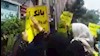 تجمع اعتراضی غارت‌شدگان بانک آینده در تهران
