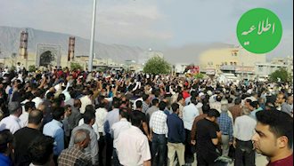 تظاهرات مردم کازرون