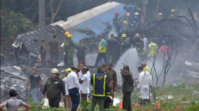 سقوط هواپیمای بویینگ 737هاوانا