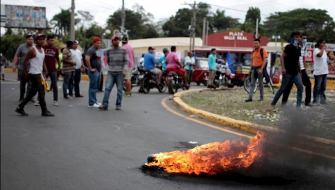 تظاهرات دانش آموزان در نیکاراگوئه