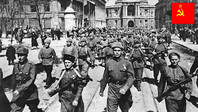 ارتش سرخ شوروی به رومانی واردشد