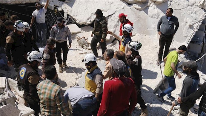 حملات رژیم اسد به ادلب