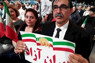 گردهمایی بزرگ مقاومت ایران در ویل‍پنت پاریس