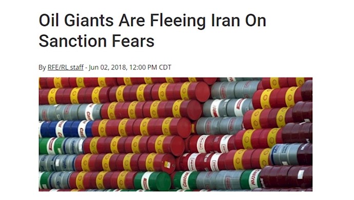 غول‌های نفتی از ترس تحریم‌ها از ایران فرار می‌کنند