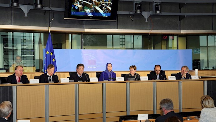 مریم رجوی در پارلمان اروپا 