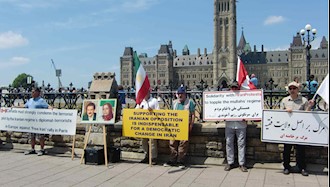 تظاهرات ایرانیان - اتاوا - کانادا - فراخوان به محاکمه دیپلمات تروریست رژیم ایران 