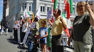 تظاهرات ایرانیان -آرهوس - دانمارک-  فراخوان به محاکمه دیپلمات تروریست رژیم ایران  