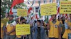 آکسیون اعتراضی هموطنان آزاده در برلین برای استرداد دیپلمات تروریست رژیم ایران به بلژیک