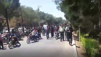 اعتصاب بازار و تظاهرات اعتراضی در اصفهان