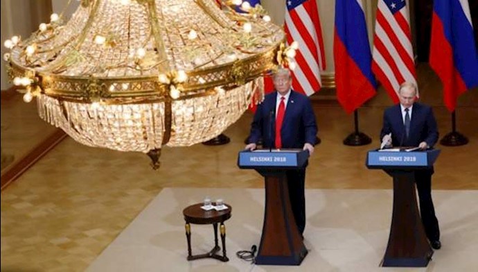 کنفرانس خبری دونالد ترامپ با ولادیمیر پوتین در هلسینکی