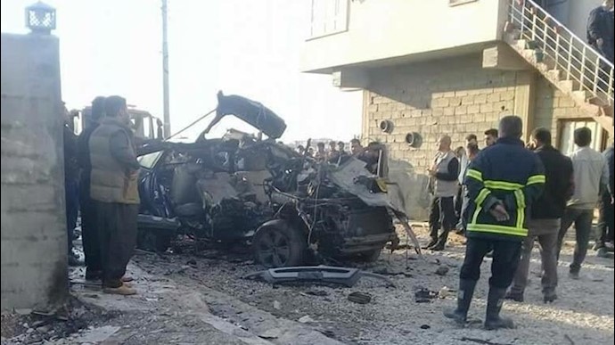 انفجار تروریستی توسط آخوندها در کویه عراق ۱۳۹۵