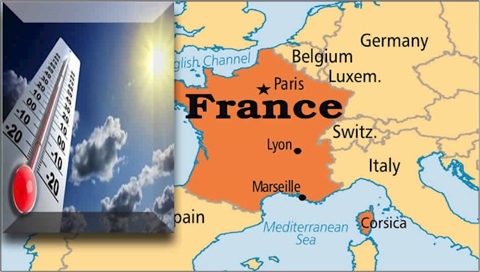 مرگ بیش از ۱۱هزار نفر در فرانسه بر اثر گرما