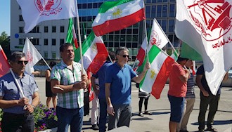 تظاهرات ایرانیان - اسلو - نروژ - فراخوان به محاکمه دیپلمات تروریست رژیم ایران