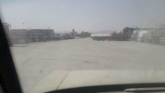 نجف آباد.سومین روز اعتصاب کامیونداران - ۳ مرداد ۹۷