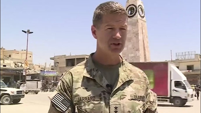 جیمز جرارد فرمانده عملیات ویژه ائتلاف در عراق و سوریه