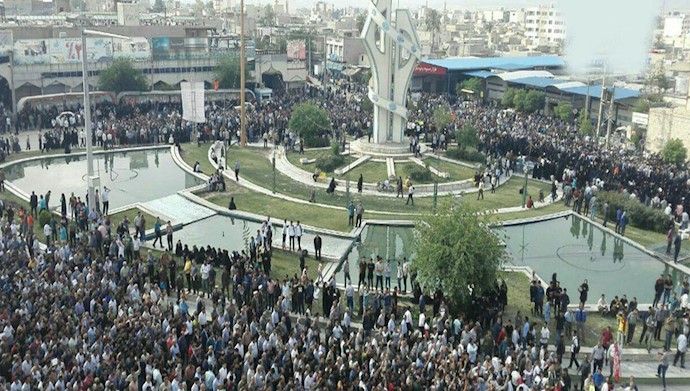  قیام واعتراض مردم ایران به نبود آزادی علیه آخوندهای جانی و غارتگر