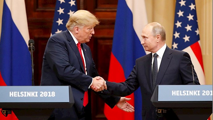 کنفرانس خبری دونالد ترامپ با ولادیمیر پوتین