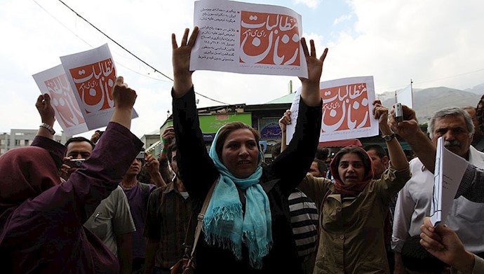 ایستادگی زنان ایران بر سر حقوق‌شان
