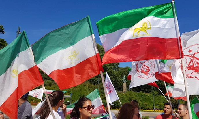 تظاهرات ایرانیان - فراخوان به محاکمه دیپلمات تروریست رژیم ایران - اسلو - نروژ