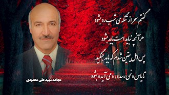 مجاهد شهید علی محمودی