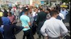آزادشهر.تجمع غارت شدگان پرهام و مسدود کردن مسیر میدان مرکزی - ۱۷مرداد۹۷