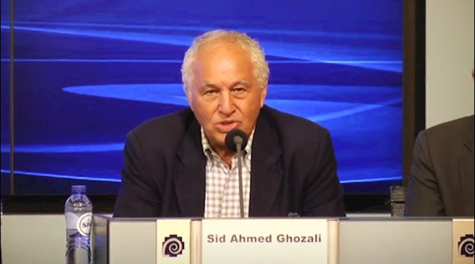 سید احمد غزالی نخست‌وزیر پیشین الجزایر 