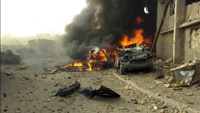 انفجار در بغداد توسط عوامل رژیم ایران - آرشیو