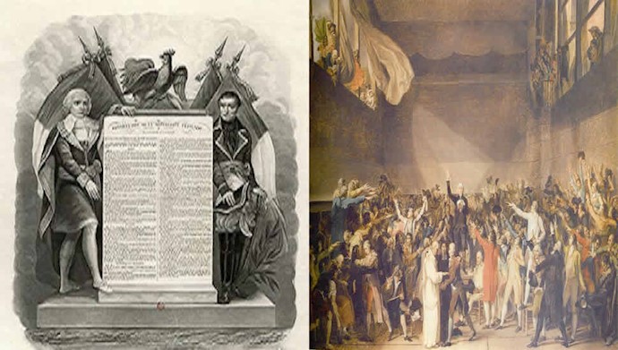 اعلامیه حقوق بشر، در نخستین مجلس انقلاب فرانسه تصویب شد