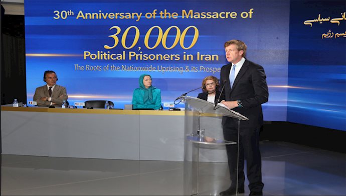 پاتریک کندی- قتل عام ۳۰هزار زندانی  ایران جنایت علیه بشریت است