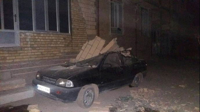 زلزله در تازه آباد کرمانشاه