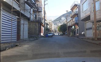 اعتصاب سراسری در شهرهای کردستان ایران به روایت تصویر