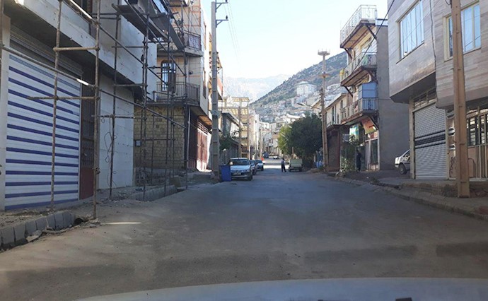 اعتصاب سراسری در شهرهای کردستان ایران به روایت تصویر