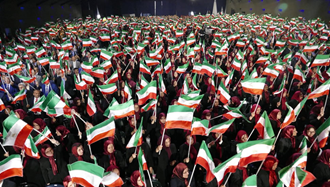 تجمعی از سازمان مجاهدین خلق ایران