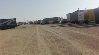 اعتصاب رانندگان کامیون - ابهر - ا مهر ۹۷