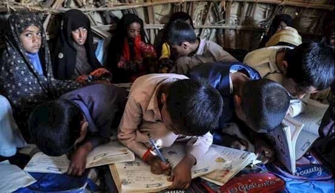 مدارس کپری چندپایه در سیستان و بلوچستان