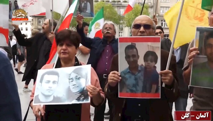 تظاهرات ایرانیان هوادار مجاهدین در اروپا و کانادا
