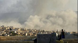 بمباران مردم سوریه توسط رژیم اسد
