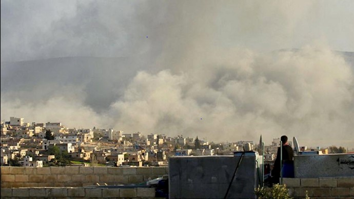 بمباران مردم سوریه توسط رژیم اسد