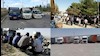 اعتصاب رانندگان کامیون در تهران، مهران، گرگان، سرخس، زرین شهر، اصفهان و سایر شهرها  