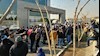 تجمع اعتراضی اپراتورهای پست  فشار  قوی در تهران